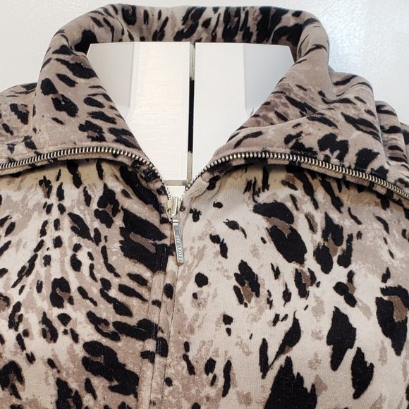 NEW 2X coat Jones New York velvety print - Picture 5 of 9